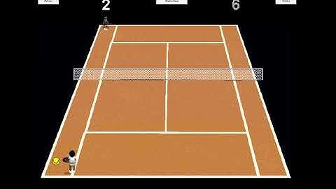 Pong 3D Tennis 1 Joueur (Windows game 2002)