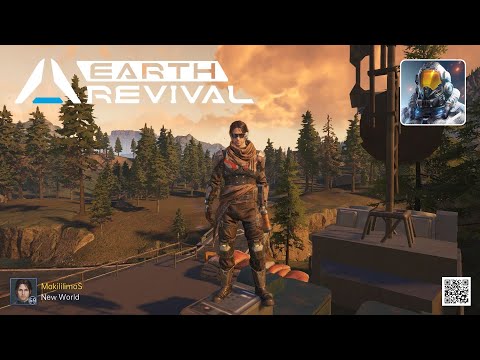 Видео: Earth: Revival - выживание в мире будущего. Игра для мобильных и ПК. Стрим 16.05.2024 | 2K mobile