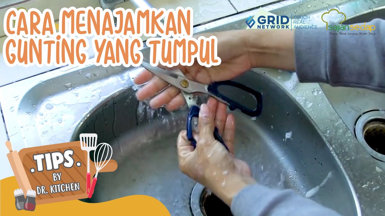 Cara Menajamkan Gunting yang Tumpul, Enggak Perlu Beli Baru!