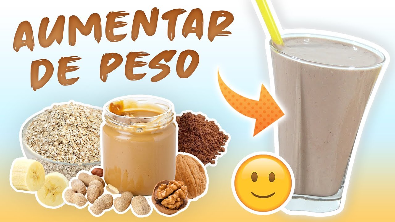 Batido de Proteínas para Subir de Peso y Ganar Volumen - Licuado  Hipercalórico para Engordar Rápido - YouTube