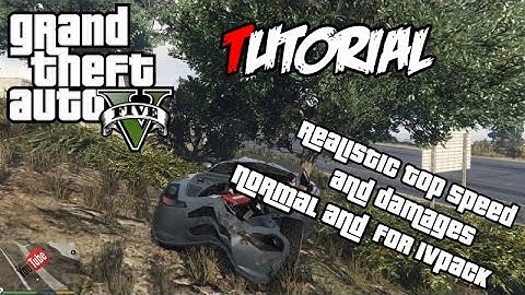 TUTORIAL: How to install Realistic top speed and real damages [GTA5]