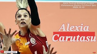 Alexia Carutasu Rising Star Galatasaray Daikin Vs Zeren Spor Turkish Volleyball League 202425