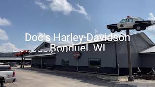 Checking out a unique Harley-Davidson dealership