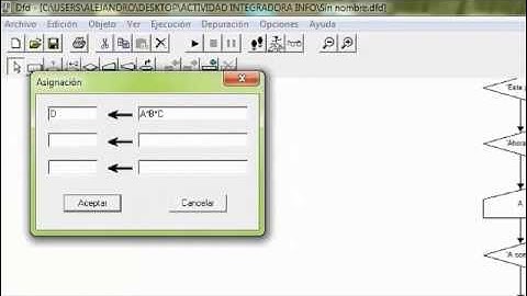 Tutorial 1- Como usar DFD- Botones básicos