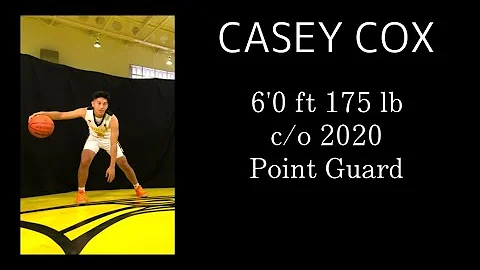 Casey Cox #3 Senior Season Highlight 2020