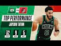 Jayson Tatum Comes Up CLUTCH in Celtics' Road W! 🍀