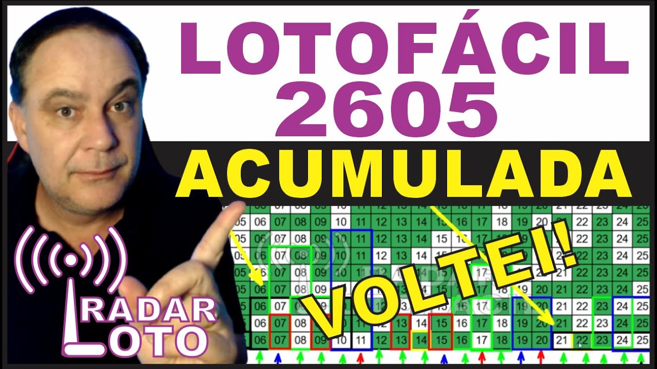 ACUMULOU! De Volta Com As Dicas Para Lotofácil 2605 Análise E Sugestão