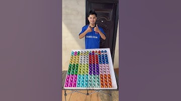 How Smart solve Ball Puzzle challenge player #challenge #sortcolor #puzzleball #puzzle #gameball