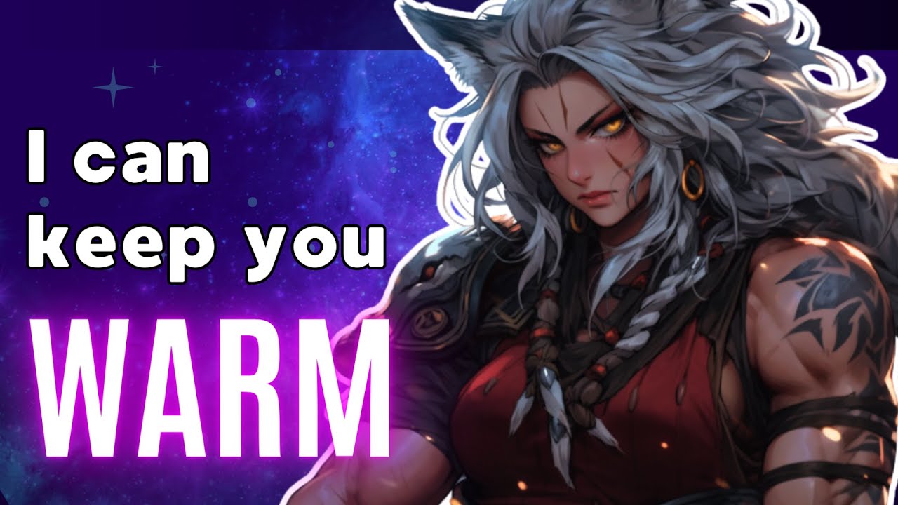 [F4A] I Can Keep You Warm [ASMR] [Wolf Girl] [Neko Listener] [Comfort] [Thunderstorm] [Wholesome]