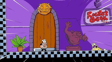 Pizza Tower Custom Level - "Space Pinball" (Preview)