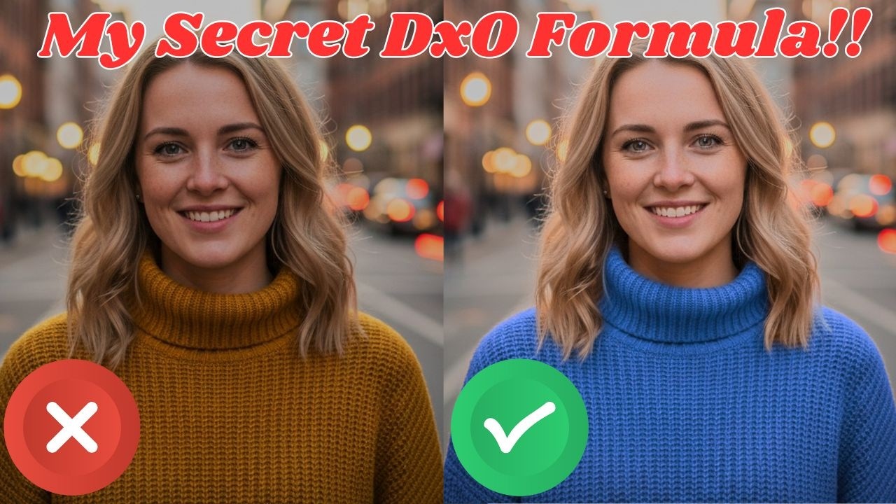 My 13 Step Process For Editing Portraits In DxO Photolab 9! - YouTube
