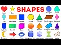 Shapes Shape Names Names Of Shapes In English Geometric Shapes Shapes Vocabulary 