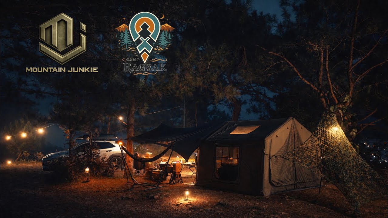 Foggy Camp Ragsak | City Lights | Sunset | Camping | Benguet