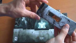 StarCraft 2 Collector's Edition unboxing