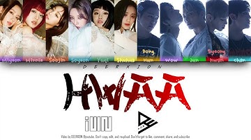 (G)I-DLE (여자)아이들 - HWAA 화 (火花) ft. A.C.E 에이스 | Color Coded Lyrics [HAN|ROM|IND] (Female & Male Ver.)