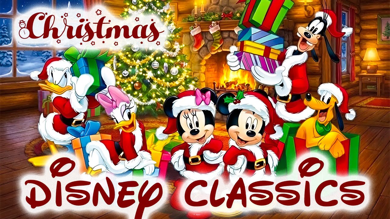 🎄 Christmas Disney Classics ❄️ A Storybook Night with Gentle Orchestra