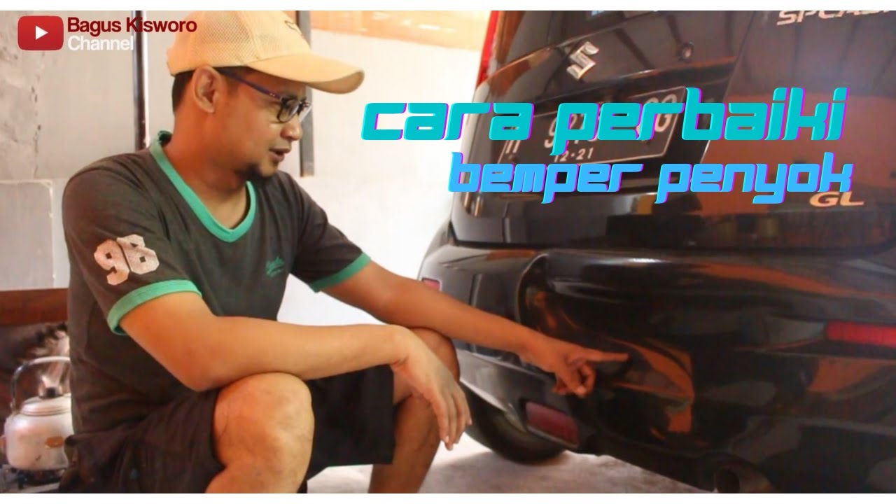 Cara Perbaiki Bumper Mobil yang Penyok