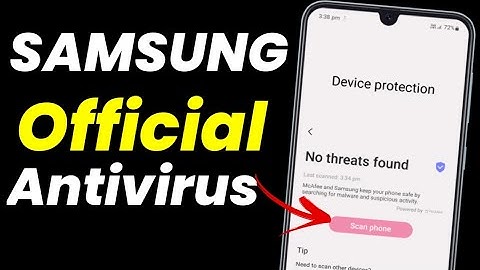 Samsung Official Antivirus For All Devices | A50 A50S A51 A52 A52S A71 A31 F62 M52 A53  A31 M21 M31