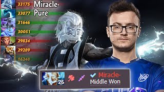 Miracle- Zeus | Next-Level Mid Lane Mechanics | Miracle- vs Pure-