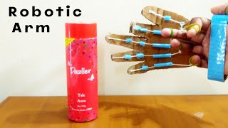 How to make a Robotic arm out of cardboard / DIY robotic arm