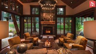 Rustic Living Room Decor Ideas Inspired By Cozy Mountain Cabins YouTube