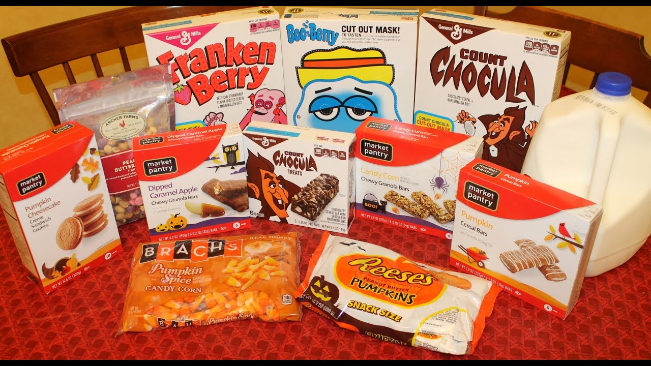 Target Mini Halloween Food Haul 9214 YouTube