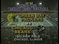 1985-10-21 Green Bay Packers vs Chicago Bears