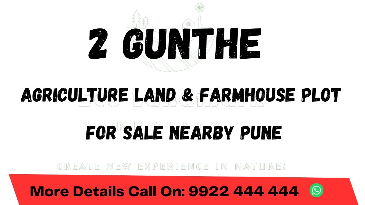 Dam View Water Touch 2 R (Gunthe) Agriculture Land Farmhouse Plot For