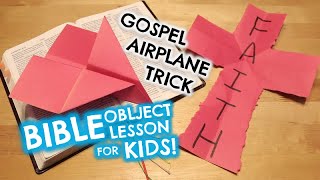 Gospel Airplane Trick | Bible Object Lesson for Kids