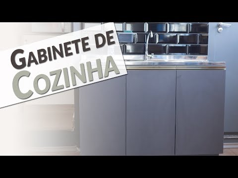 Vídeo: Como Fazer Um Gabinete Faça Você Mesmo