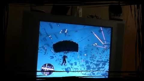 Saints row 3 falling under the world