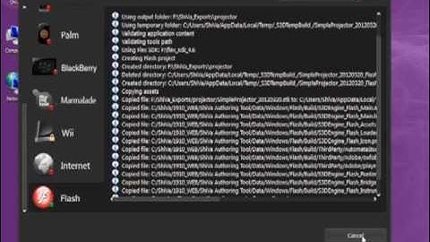 ShiVa UAT: Flash Exporter