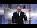Ricky Gervais Globos de Oro 2011 (Subtitulado en Español)
