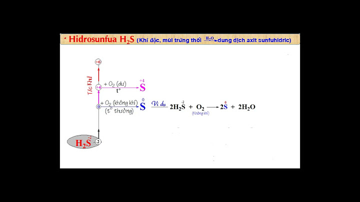 Số oxi hóa của s trong so2 h2s h2so4 h2s2o7 năm 2024