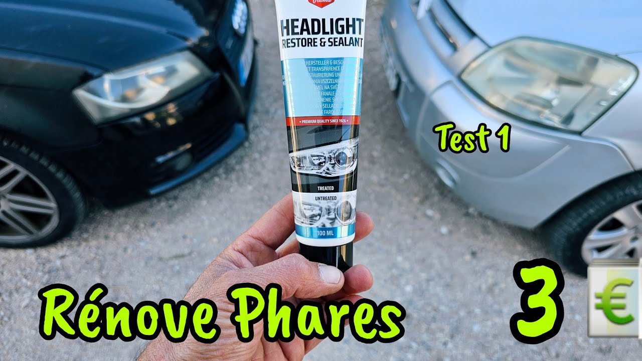 Test Produit Nettoyant Phare Abîmé Terni Solution Action 🌟👉 Test sur la Berlingo