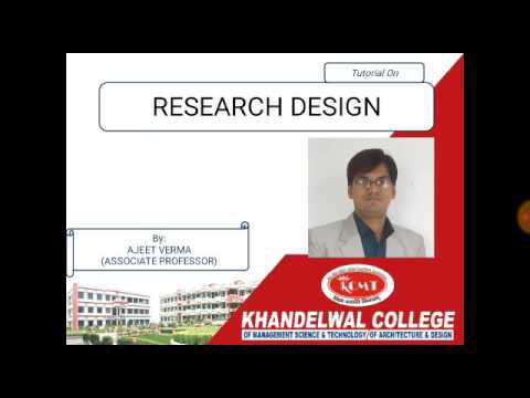 research design in hindi meaning