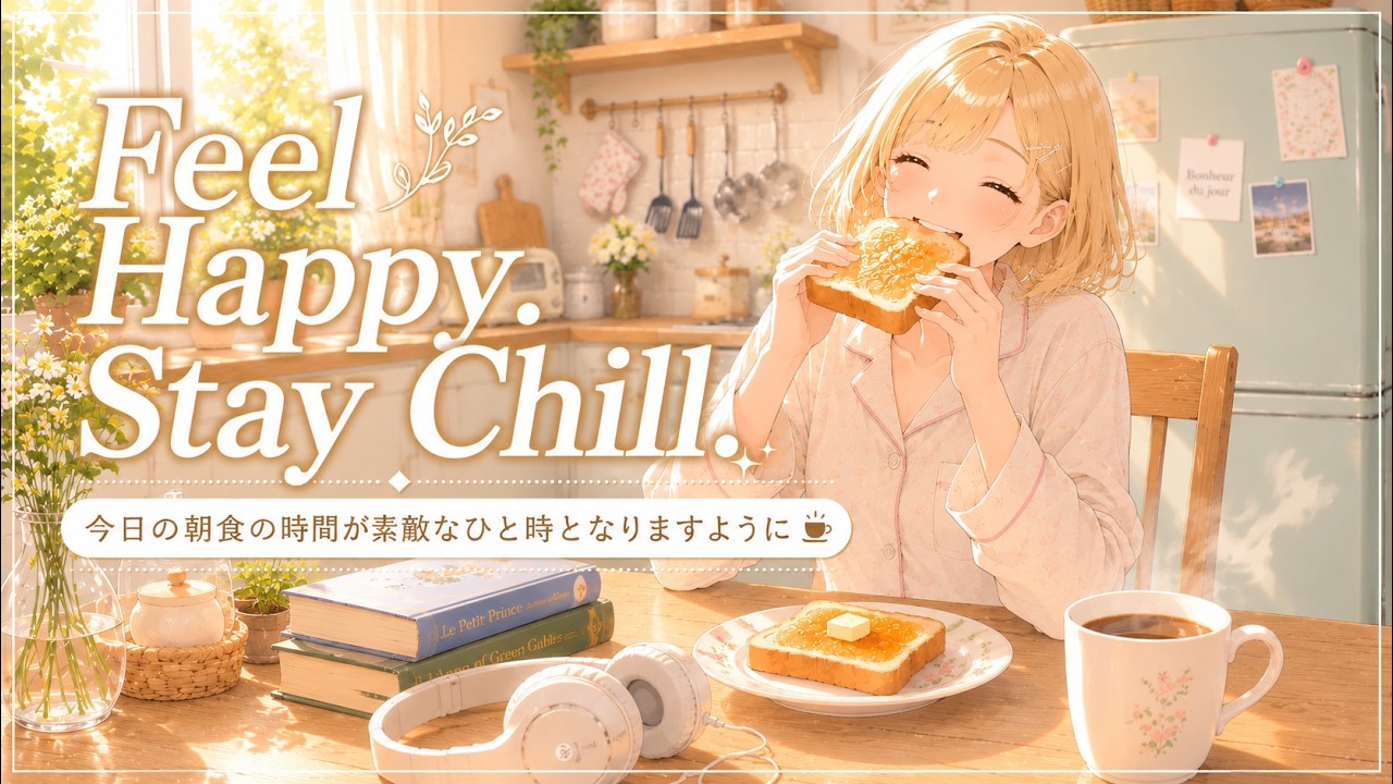 【洋楽Playlist】朝食のHappyなひと時に🍞作業用BGM/Chill pop/チルい曲/リラックスソン… — Transcript