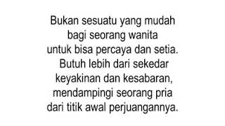 Pelakor ? Karena wanita yg menemani dari nol adaLah yang pantas di perjuangkan