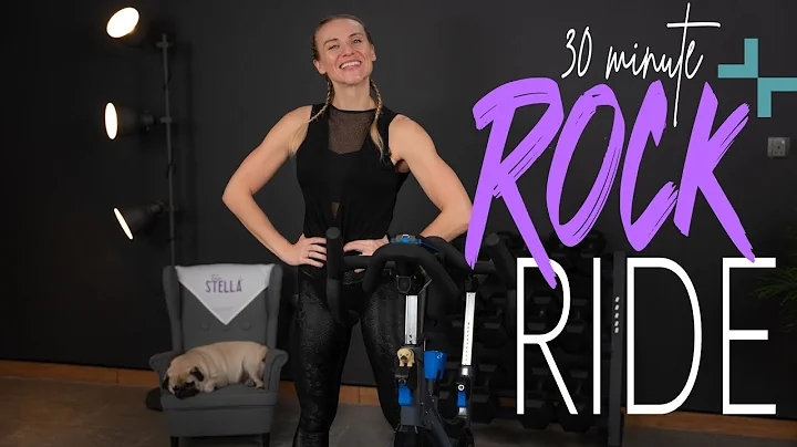 ENERGIZING ROCK RIDE | 30 Minute Indoor Cycling Wo...
