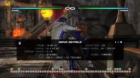 DOA5LR - Akira JF Knee Consistency