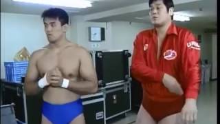 AJPW - Mitsuharu Misawa & Toshiaki Kawada vs Jun Akiyama & Akira Taue