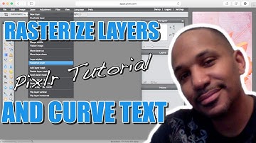 Pixlr | How to Rasterize Layer Using Pixlr