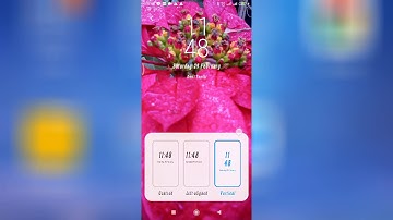 How to Change Lock Screen Clock Format in Redmi 5a, 6a, 7a, 8a