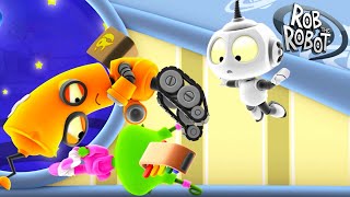 zero gravity rob robot friends funny kids tv
