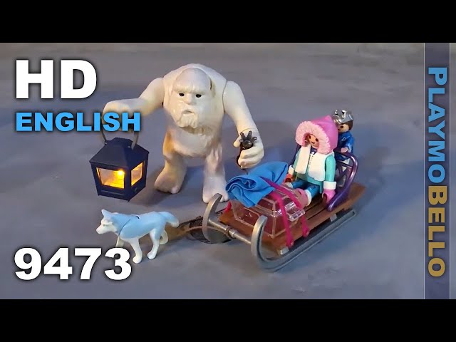 2018) 9473 Yeti with Sleigh, Playmobil Magic REVIEW - YouTube