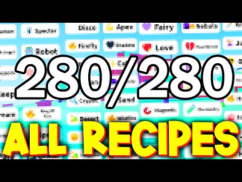 ALL 280 RECIPES FOR AURA CRAFT! (FREE AURAS + VIP AURAS) ROBLOX