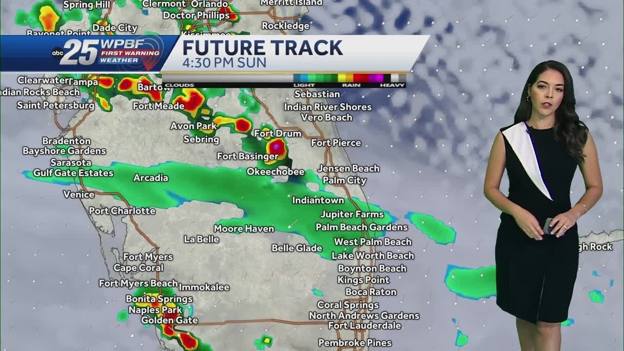 Rain and storms returning today - YouTube