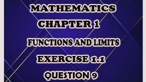 Fsc/Ics Maths chapter 1//2nd year Mathematics Exercise 1.1 Question no 9