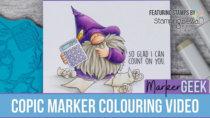 Copic Marker Colouring Stamping Bella Gnome Accoun...