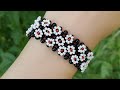 Beaded bracelet/Diy bracelet/Easy bracelet/Браслет из бисера/Браслет своими руками/Бисероплетение/